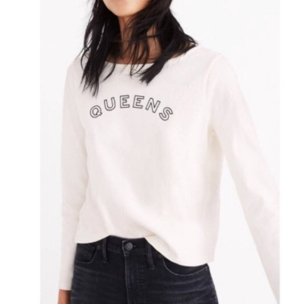 Madewell Queens Crop T Shirt
